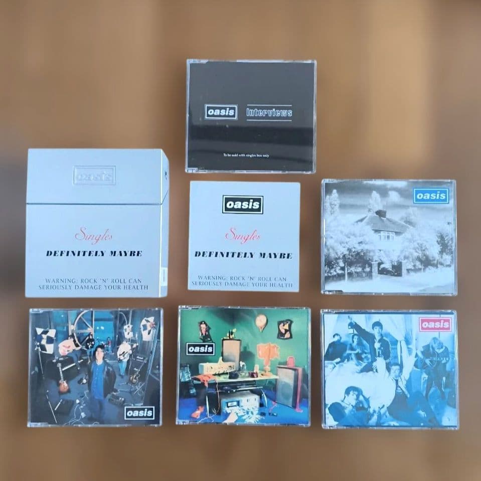 【オアシス・レアCD】OASIS SINGLES 2BOX SET
