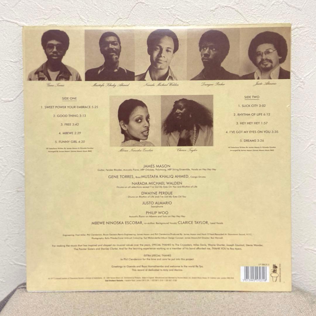 洋楽 James Mason Rhythm of Life LP Roy Ayers