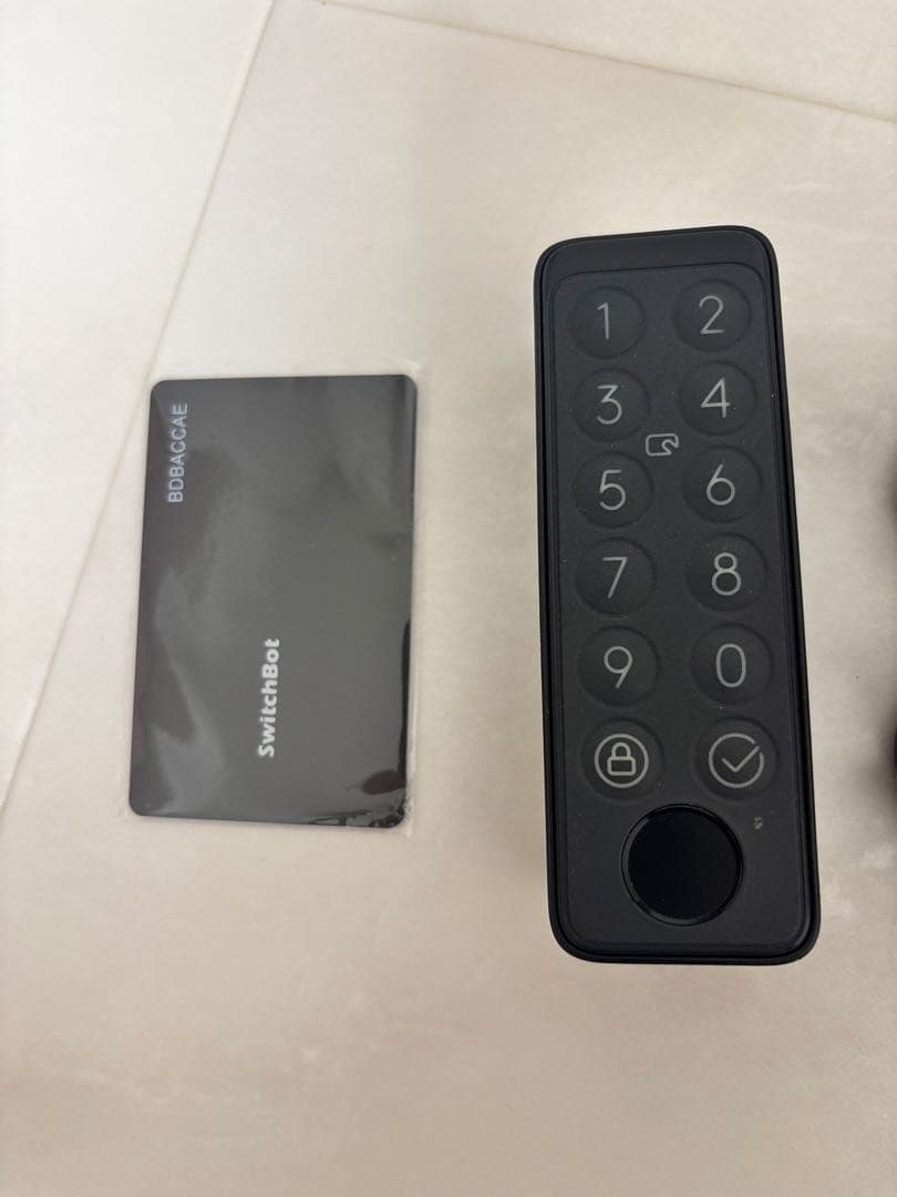 SwitchBot スマートロック 指紋認証パッド セット 鍵いらず