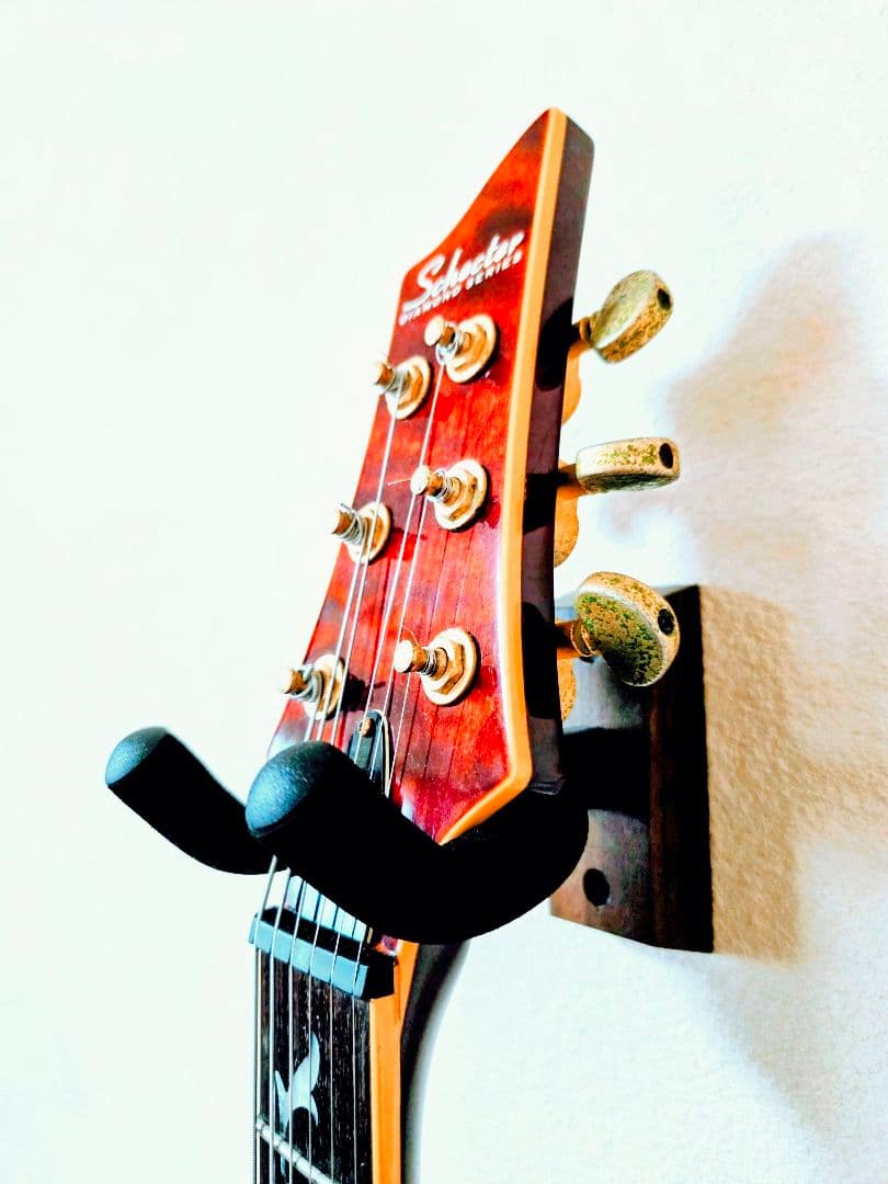 SCHECTER C-1 Classic Amber Gold スルーネック