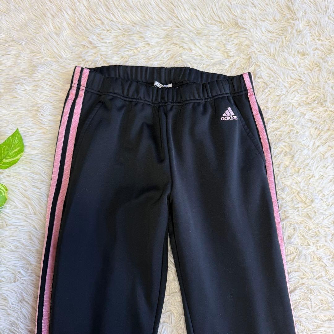 【アディダス】美品 ジャージ 上下セット ピンク Y2K M レディース