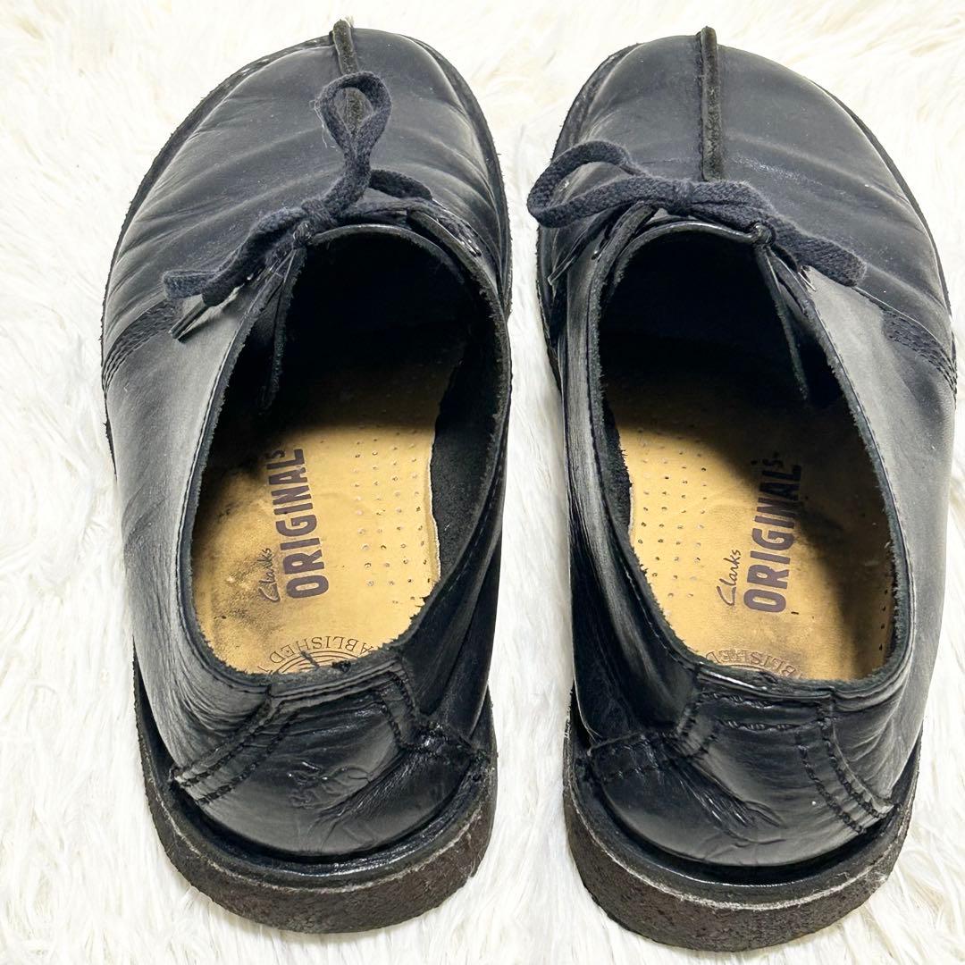 ✨良品✨Clarks クラークス デザートトレック ブラック レザー 27.5㎝