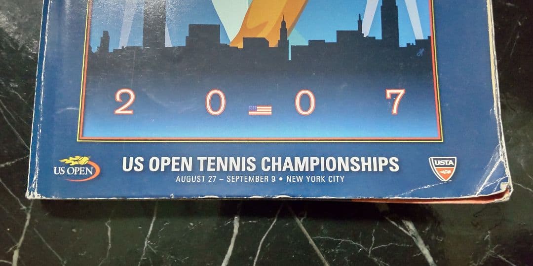 洋書 US OPEN テニス 2007 ナダル シャラポワ 英語 全米テニス