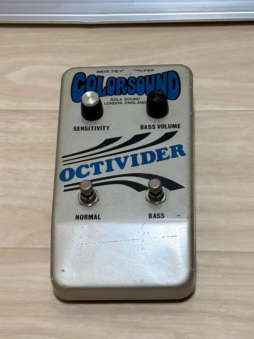 COLORSOUND OCTIVIDER ベースエフェクター 1973年製