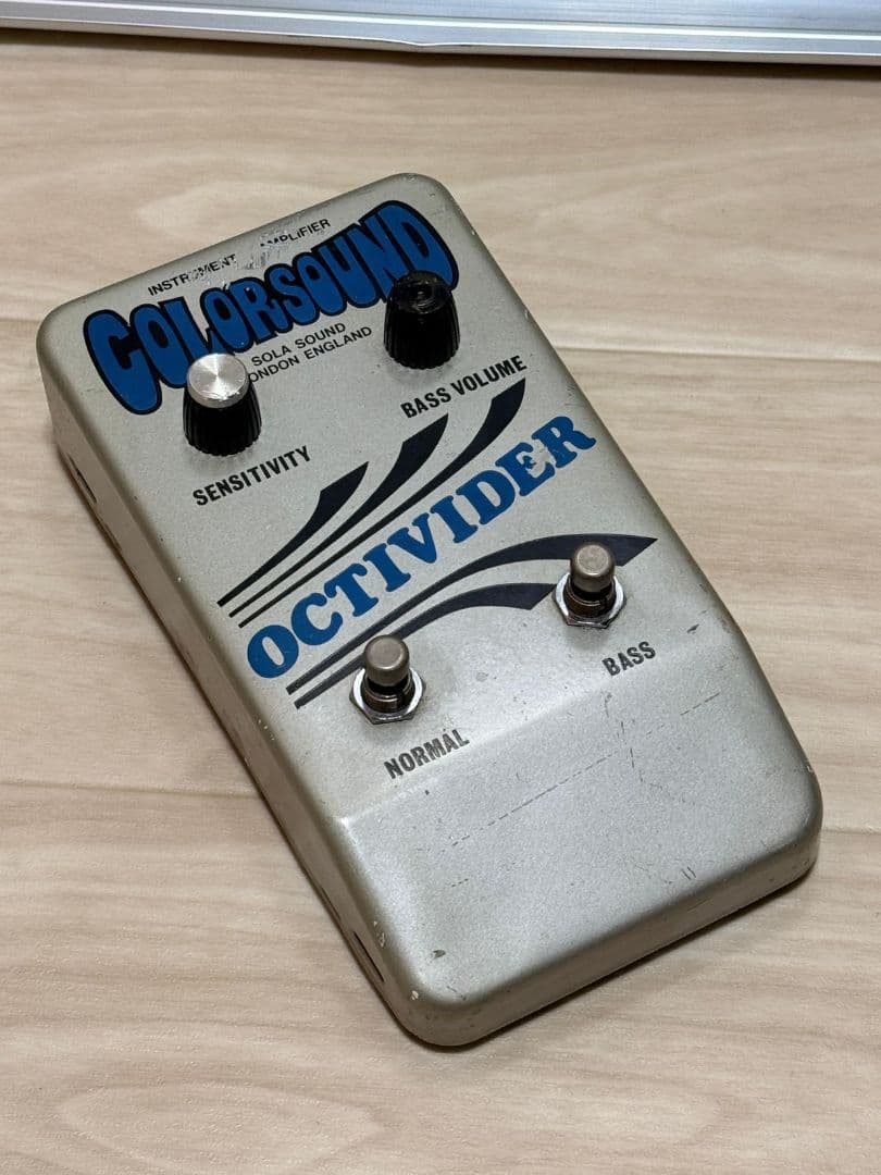 COLORSOUND OCTIVIDER ベースエフェクター 1973年製