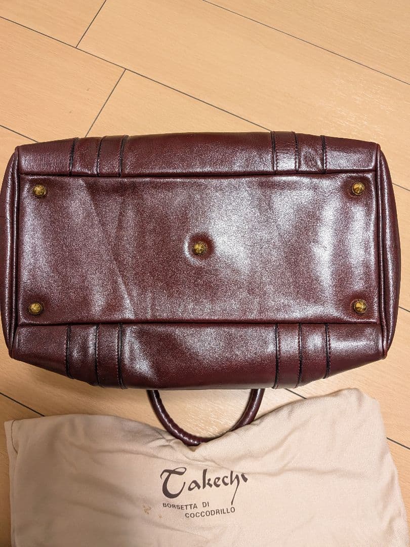 GOLD PFEIL ゴールドファイル 2way レザー ボストンバッグ
