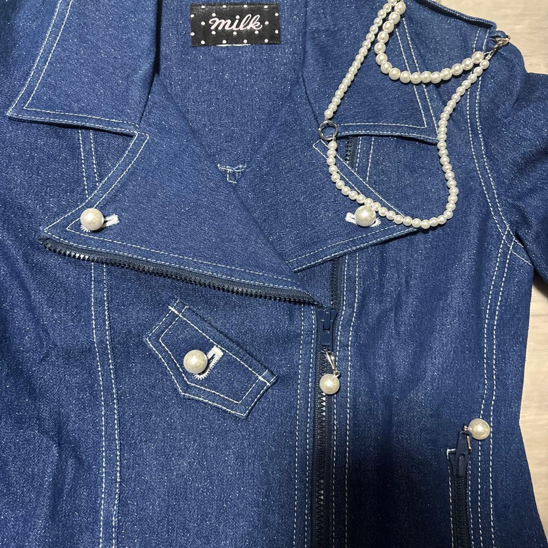 MILK ホロスコープドレス　未使用タグ付き&デニムジャケット　セット
