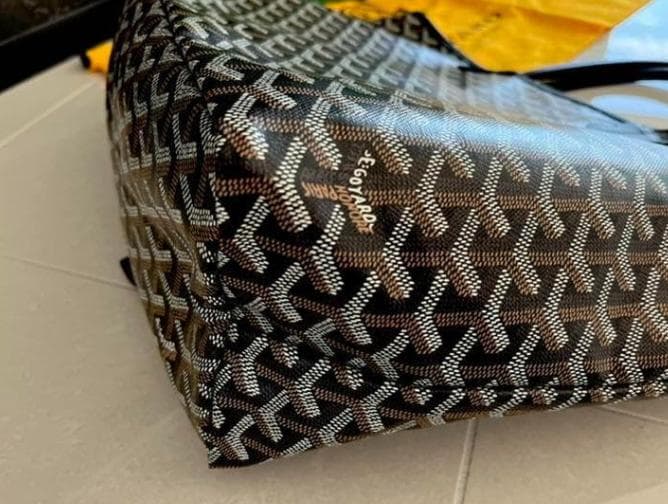 サンルイ PM PVC レザー ブラック