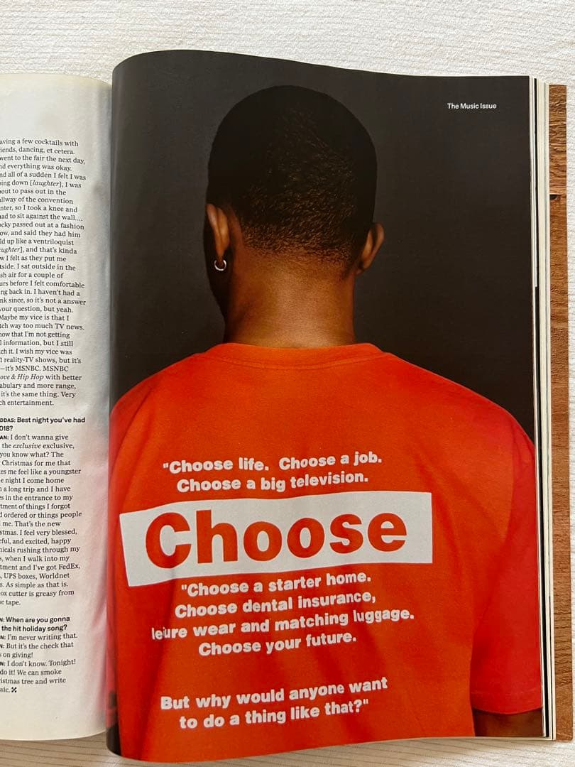 フランク・オーシャン Frank Ocean GQ Magazine