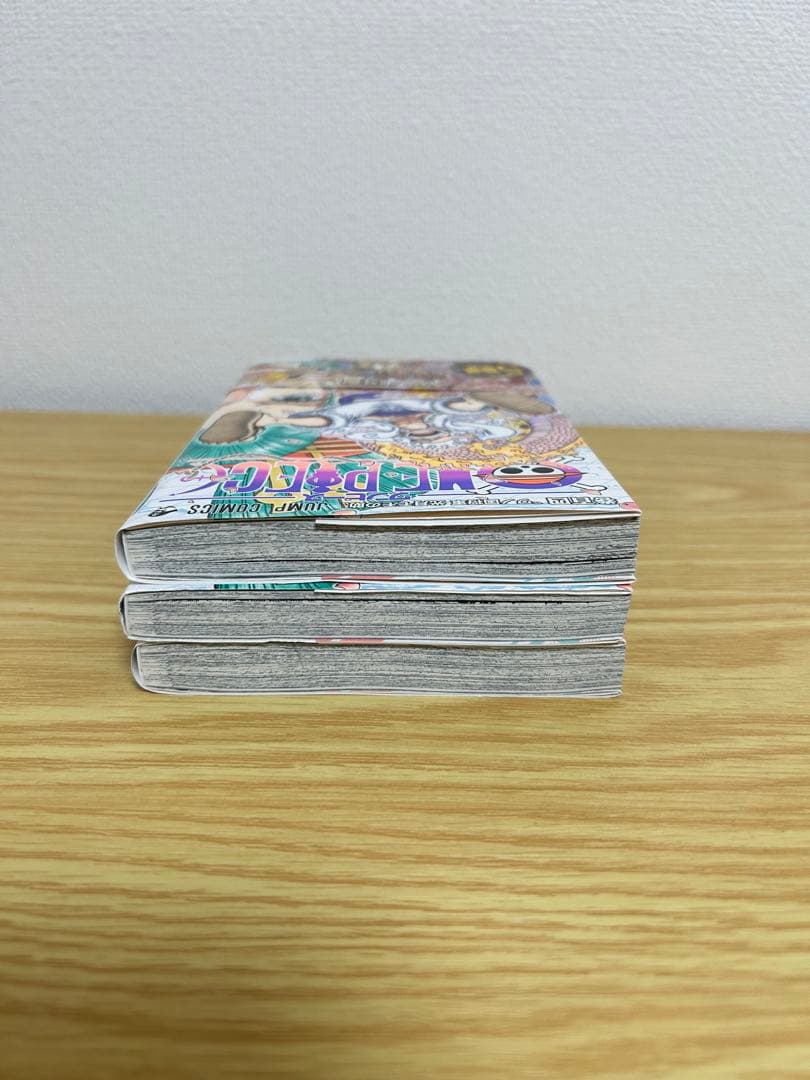 【初版　帯付き　チラシ付】ワンピース　104巻　　3冊セット