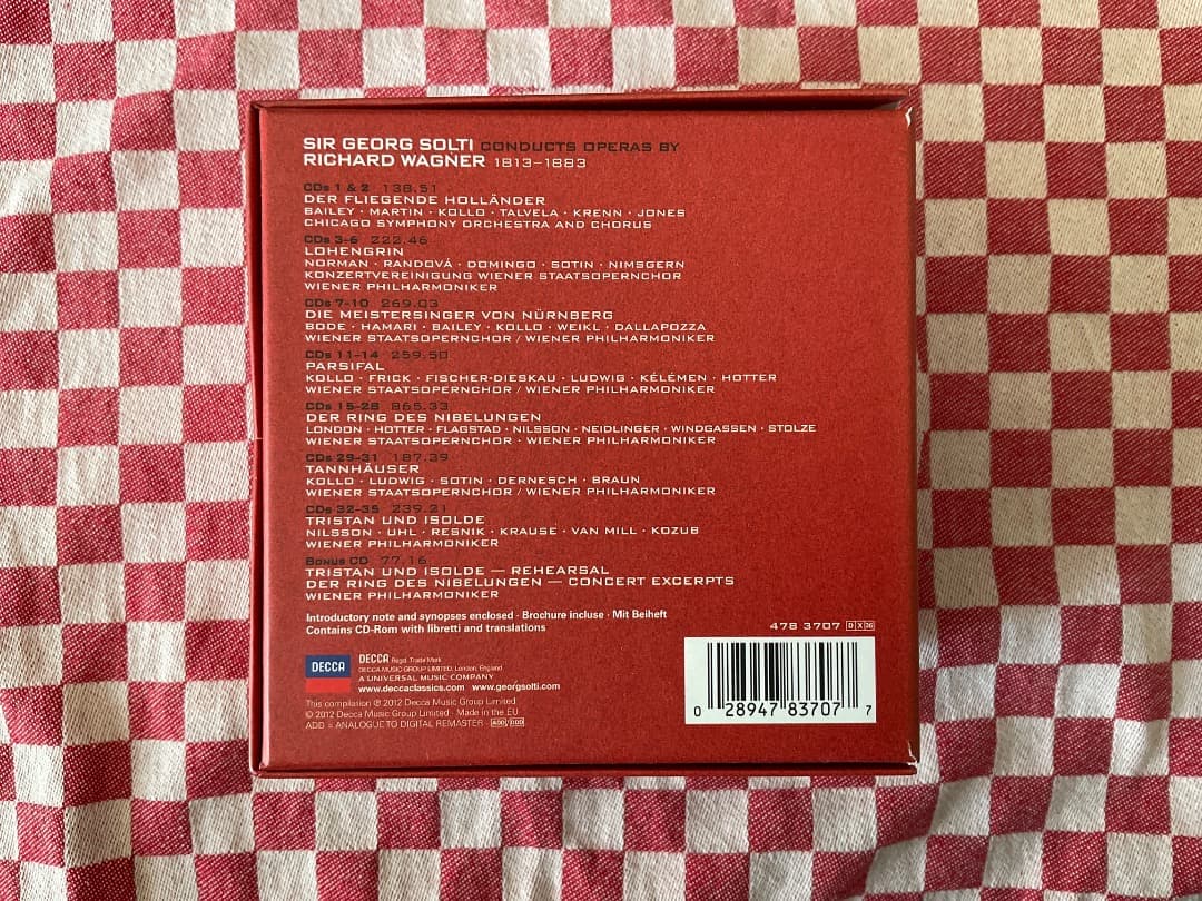  Solti ショルティ ワーグナー 36CD+CD-ROM