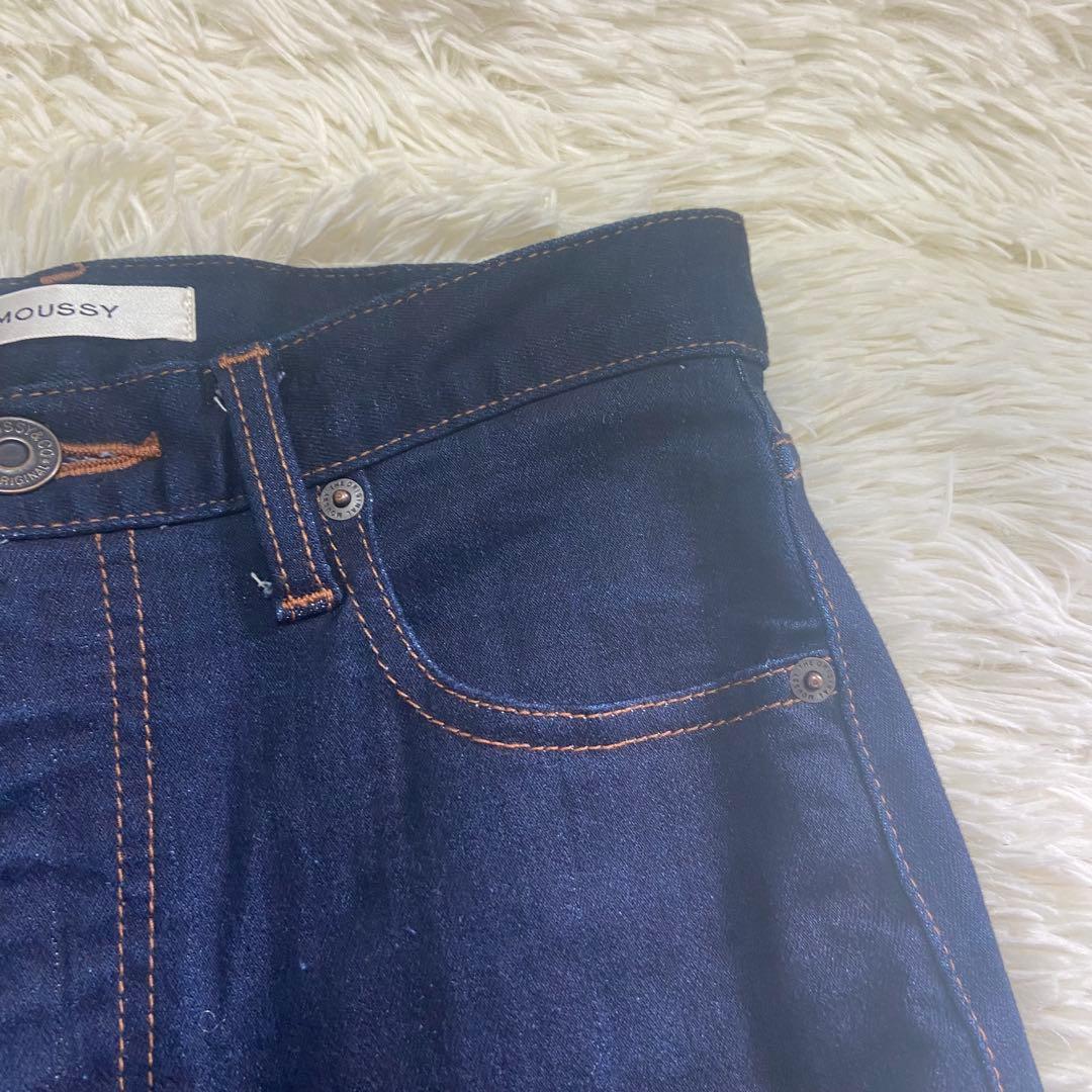 MOUSSY マウジー Rebirth ハイウエストフレアデニムパンツ