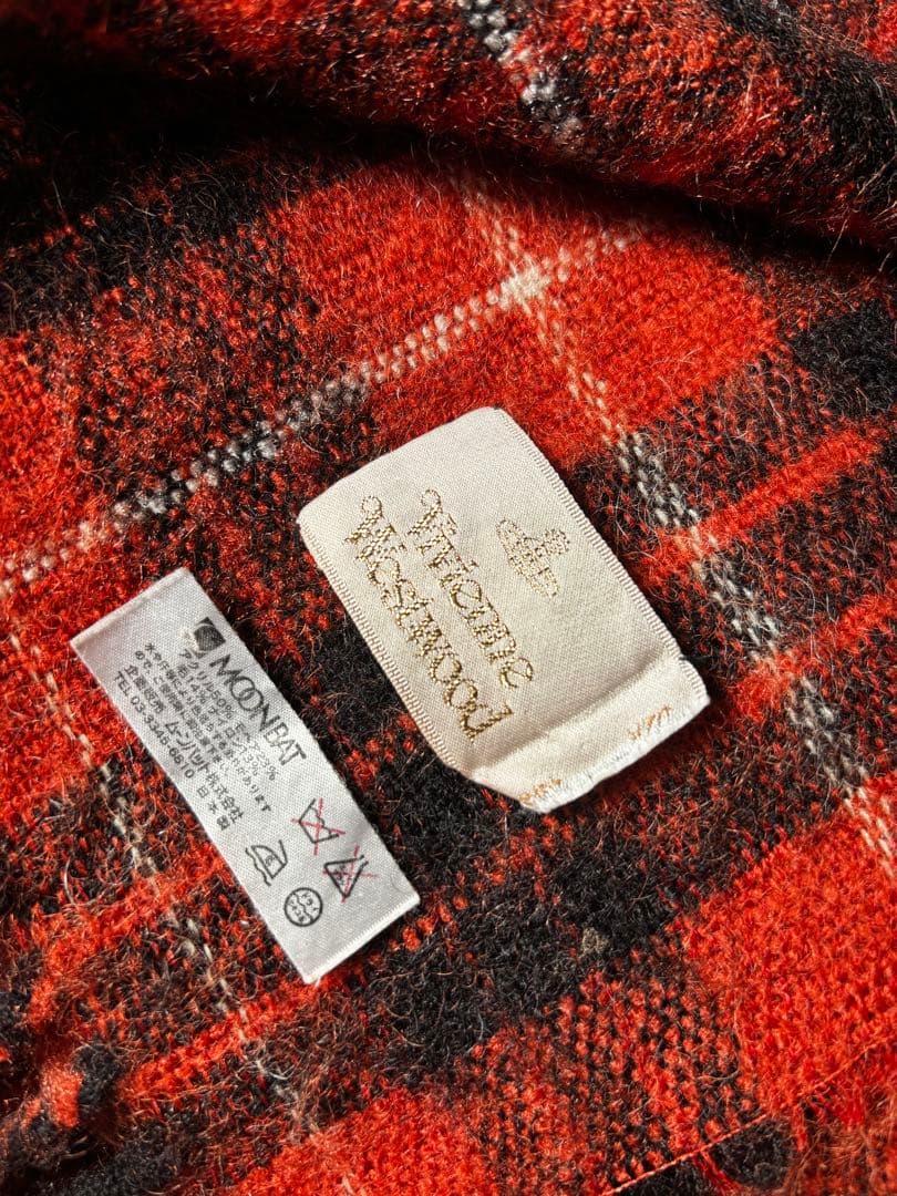Vivienne Westwood チェック柄ストール
