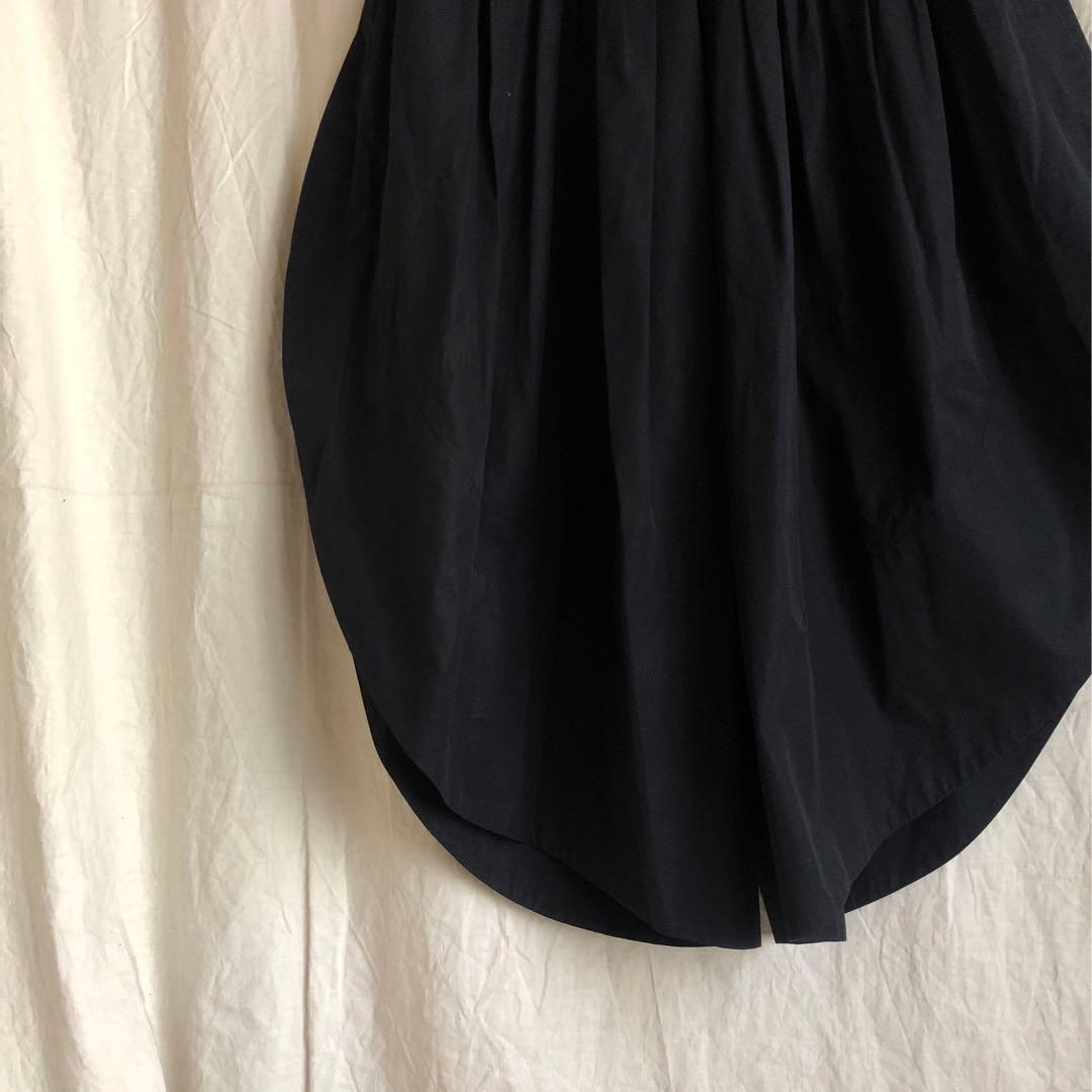 レア Chloe クロエ 2018SS ベルト付き ギャザー パンツ 黒 34