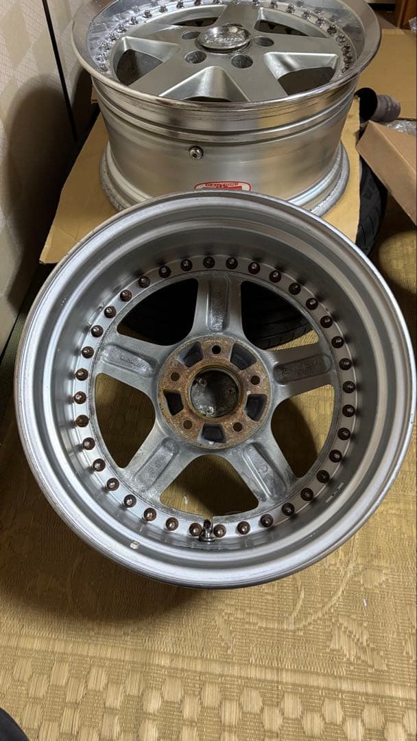 work エクイップ角リム16inch 8J+33 2本