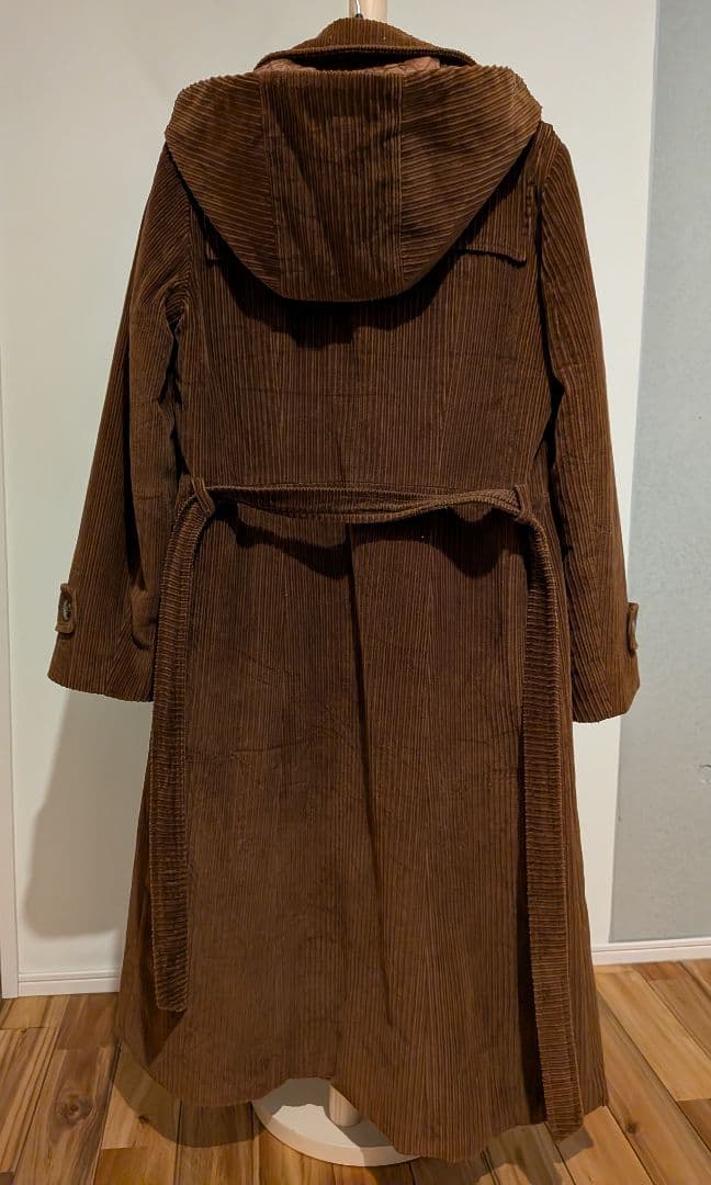 Max Mara weekend ロング　コート　コーデュロイ ブラウン