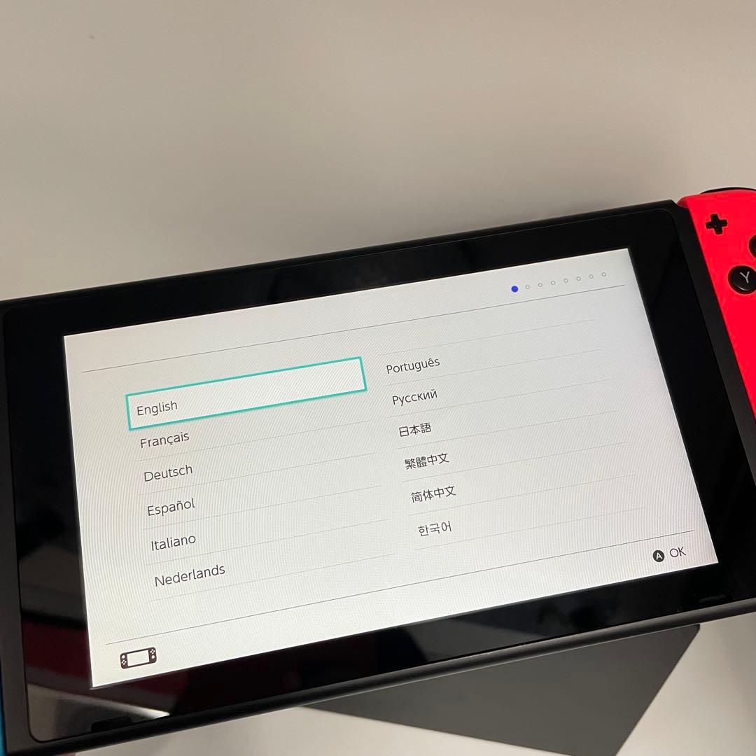Nintendo switch 2021年製　HAC-001 バッテリー強化版