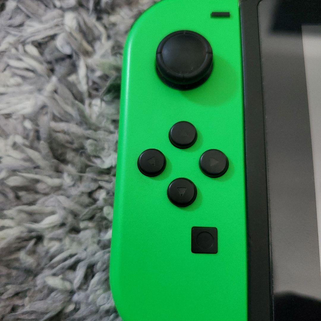 動作確認済み　Nintendo Switch 本体 Joicon 緑/ピンク