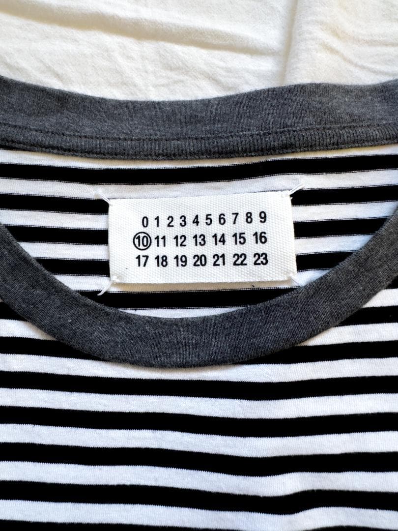 Maison Margiela 2016SS ボーダー パックT 3枚セット S