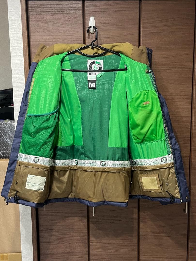 最暖ウェア！ VOLCOM DOWN JACKET 80・20 sizeM