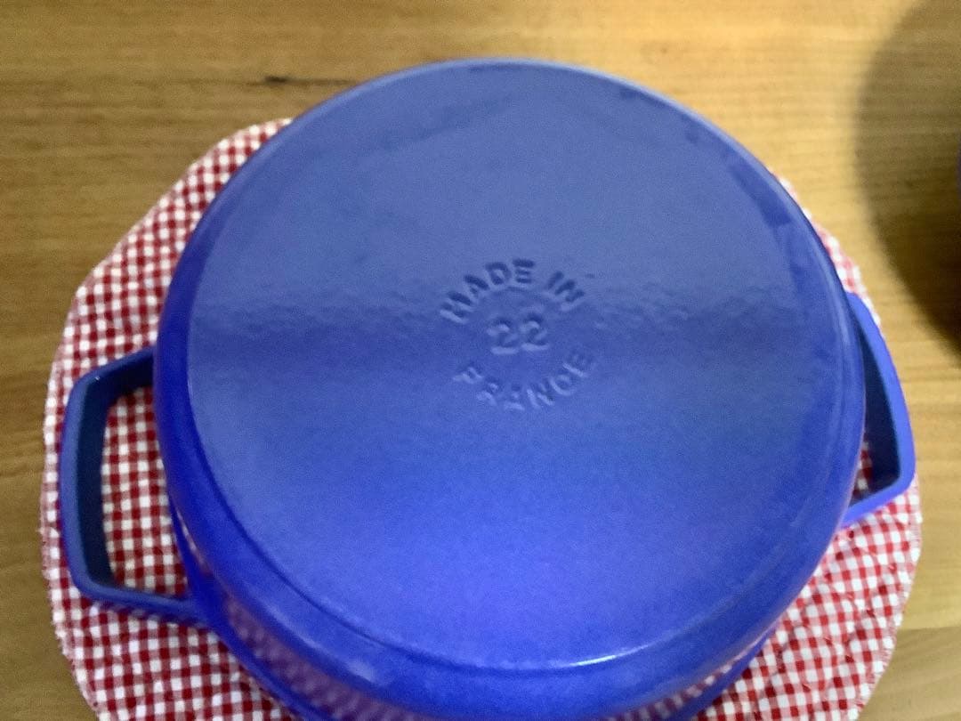STAUB LA COCOTTE rondo 22cm 限定色ブルーベリー