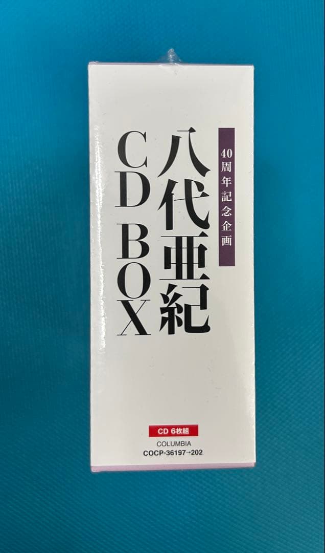 八代亜紀 CDBOX　6枚組み　40周年記念企画