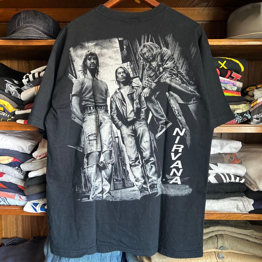 90s nirvana tシャツ　michaelタグ
