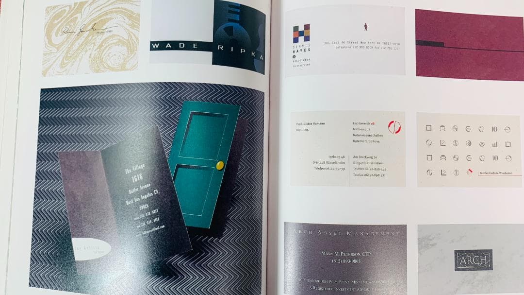 「new business card graphics」 1996年