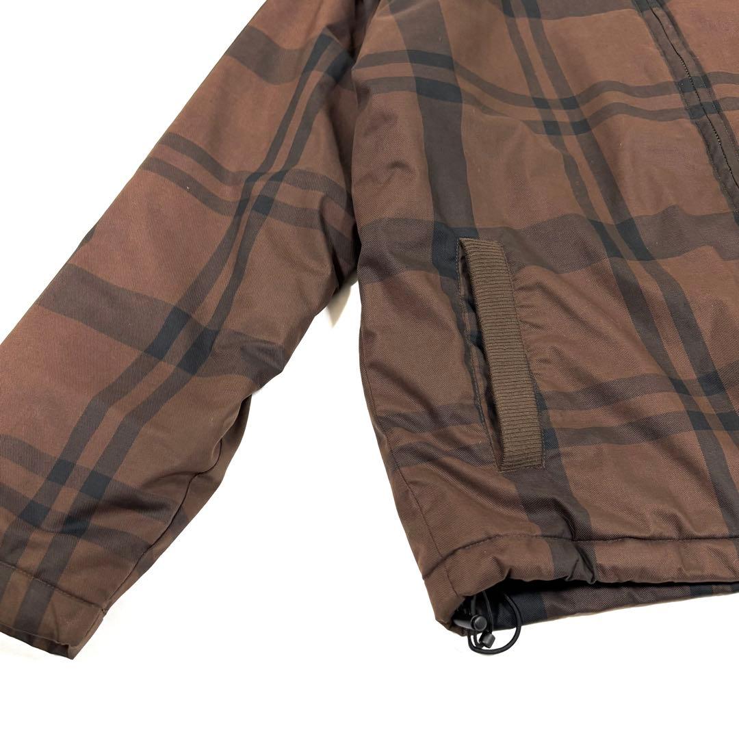 【旧タグ廃盤】 OLD STUSSY 90s 00s チェック ブルゾン 中綿