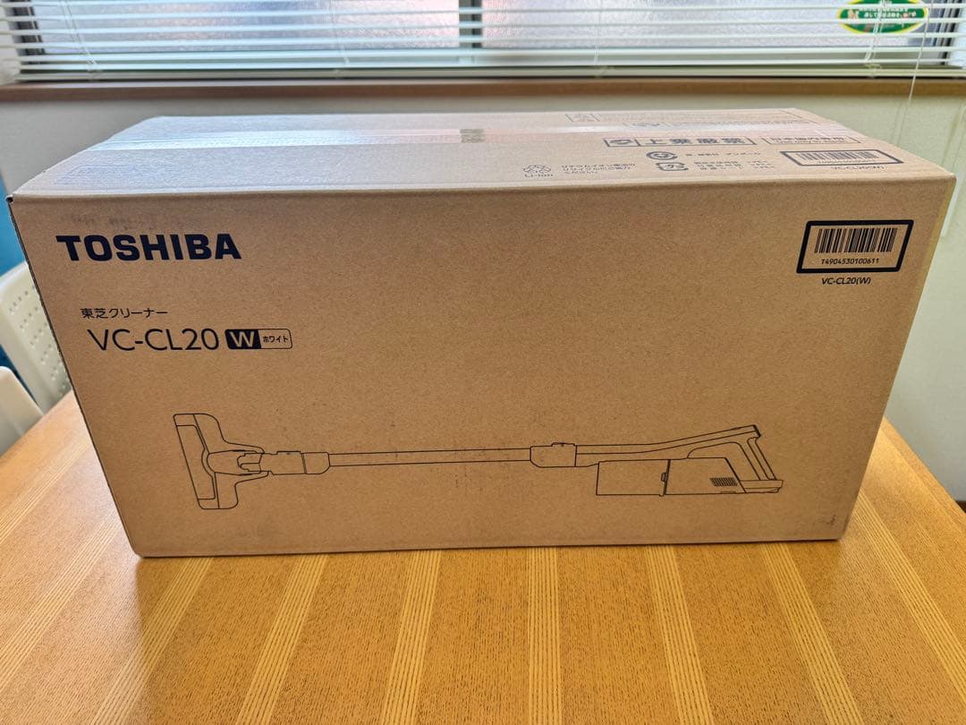 TOSHIBA VC-CL20W スティッククリーナー