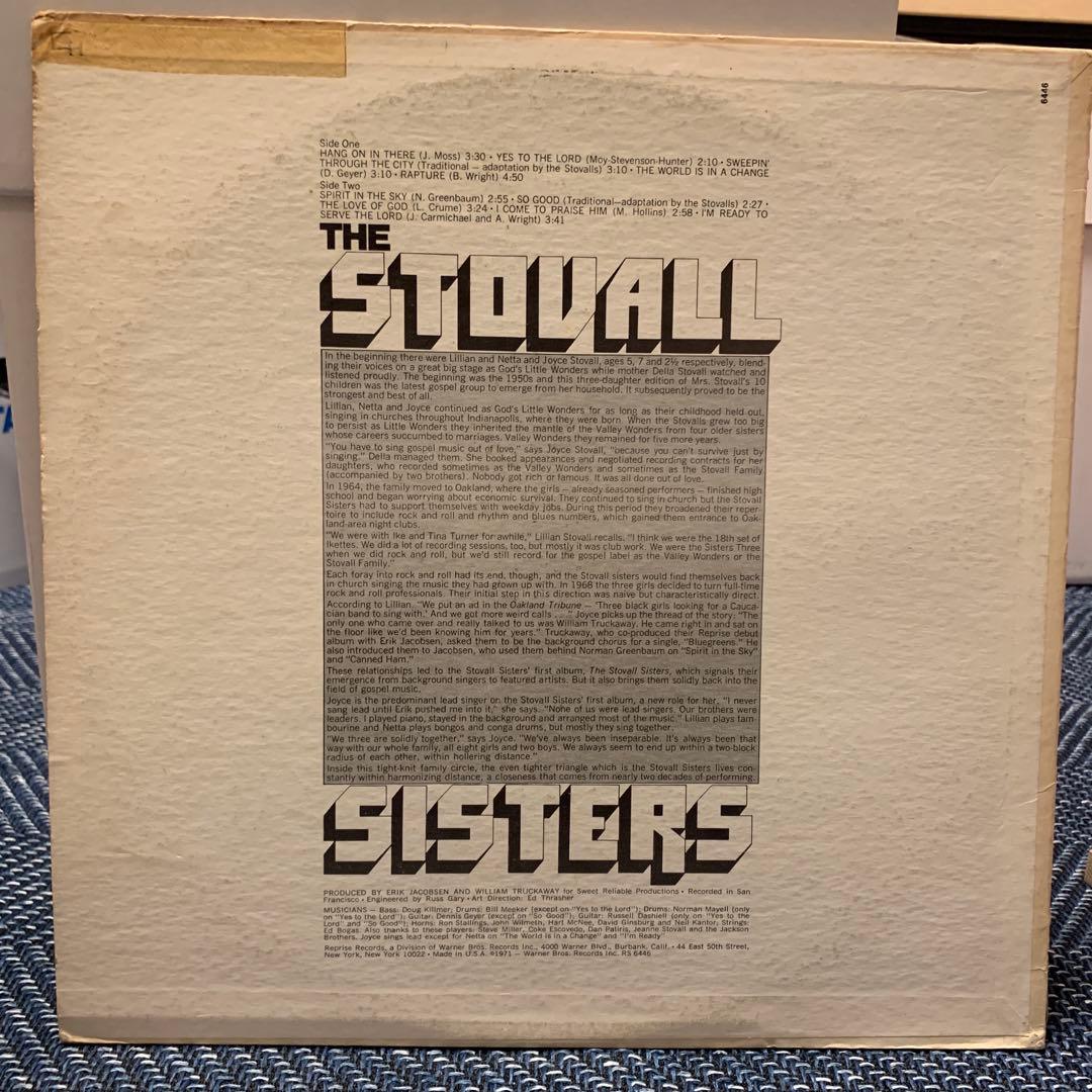 THE STOVALL SISTERS レアLP USオリジナル