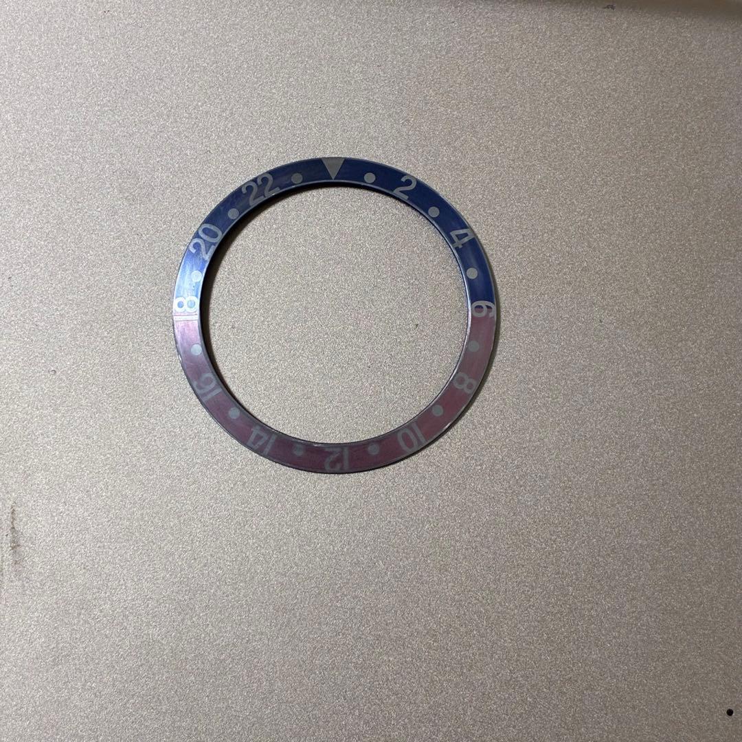ロレックス GMT-M 1675/16750用 ベゼルインサート補修用　ゴースト