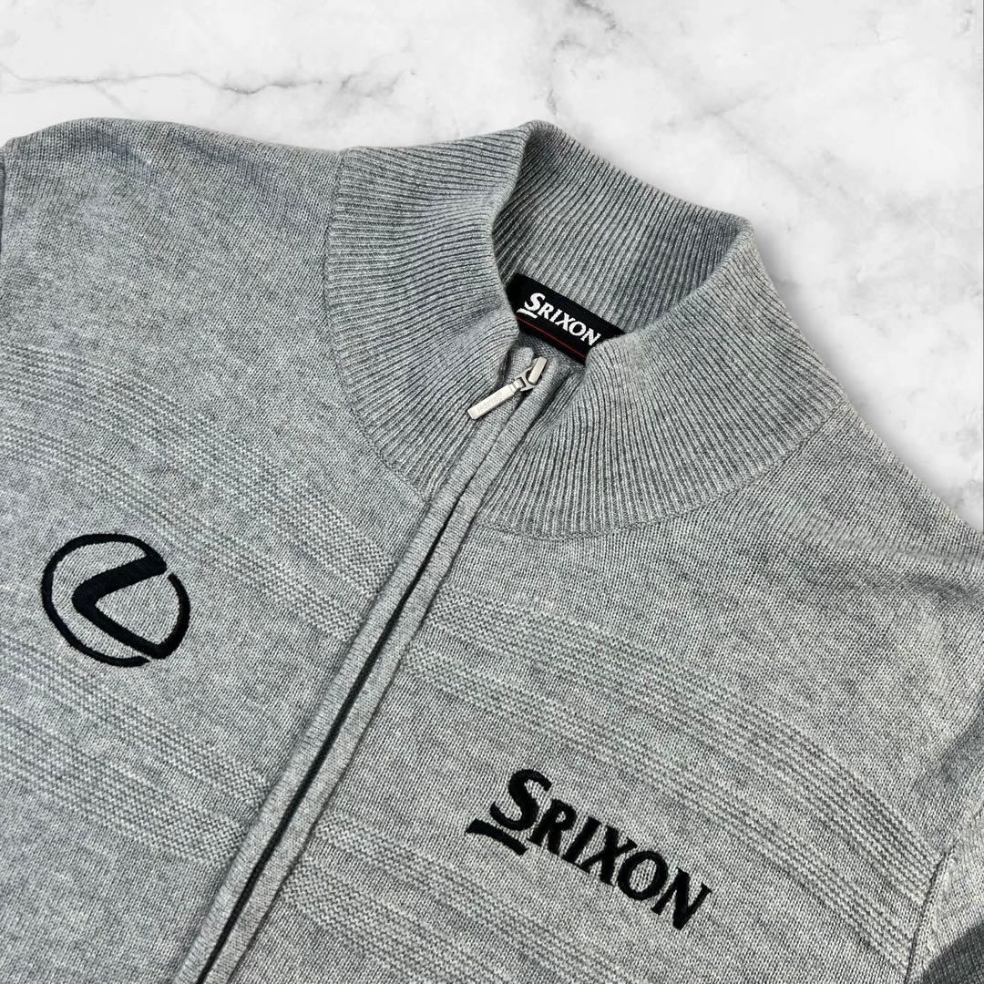 極美品 SRIXON×LEXUS ドライバーズニットジャケット サイズL 限定品