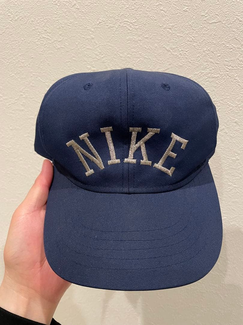 NIKE old ビンテージ　希少　レア　キャップ　6パネル　アーチ　刺繍