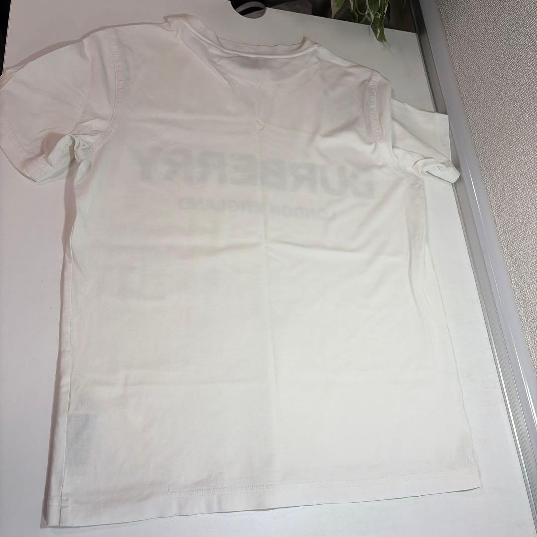 美品⭐︎BURBERRY バーバリー　レディース半袖Tシャツ　白　サイズS