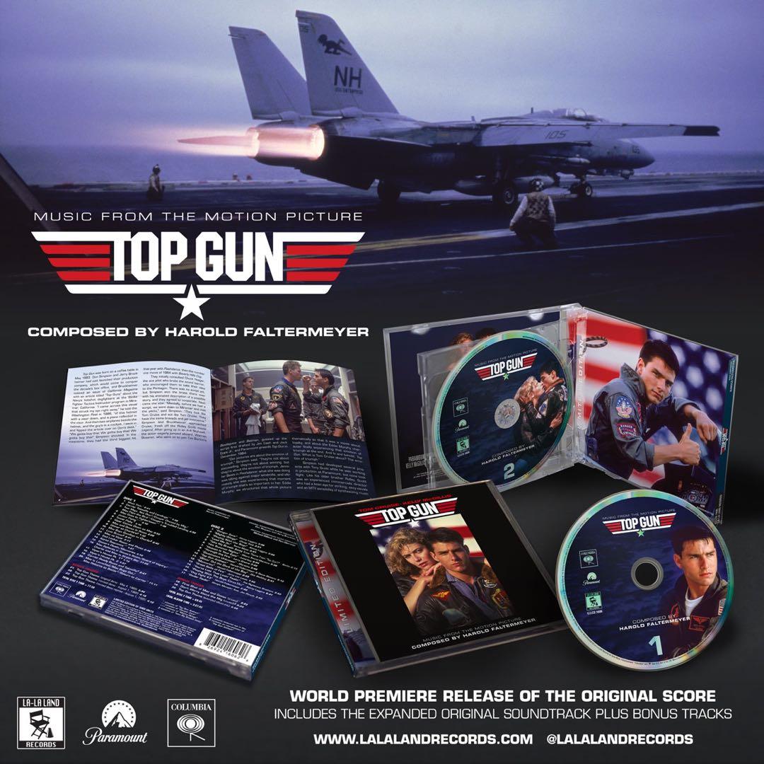 【新品・未開封】TOP GUN トップガン 5,000枚限定 2枚組 サントラ