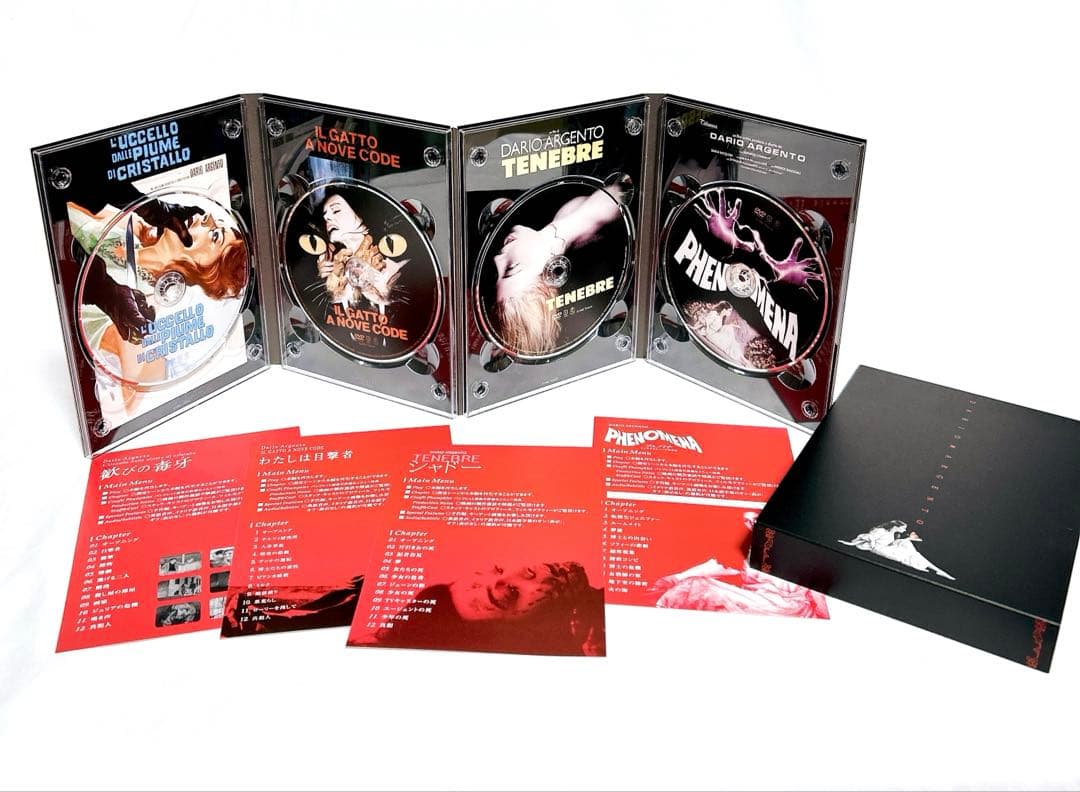 【廃盤希少】 ダリオ・アルジェント 初回限定生産 アニバーサリーDVD-BOX