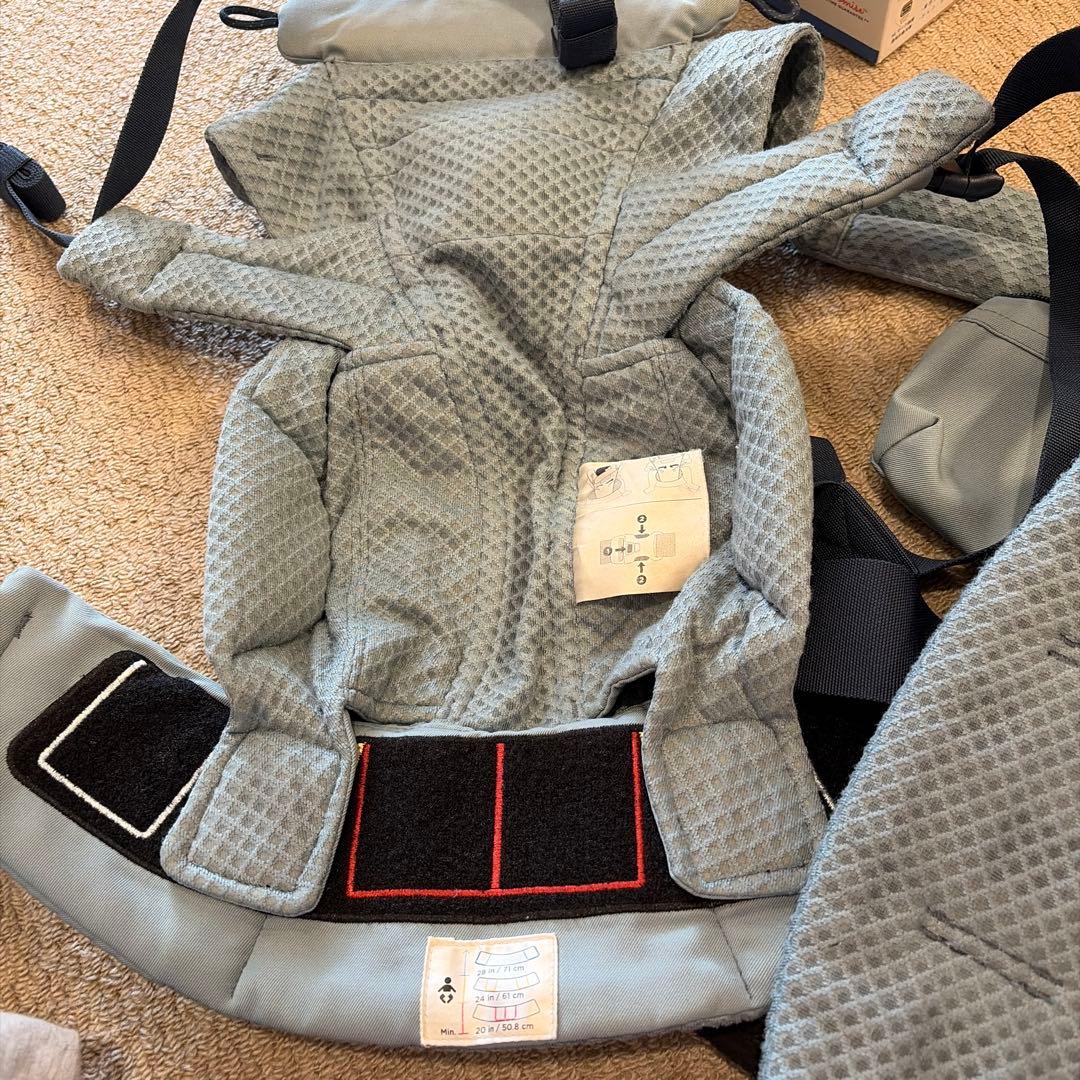 sun様　正規品　エルゴ ergobaby OMNI 抱っこ紐 SLATE 水色