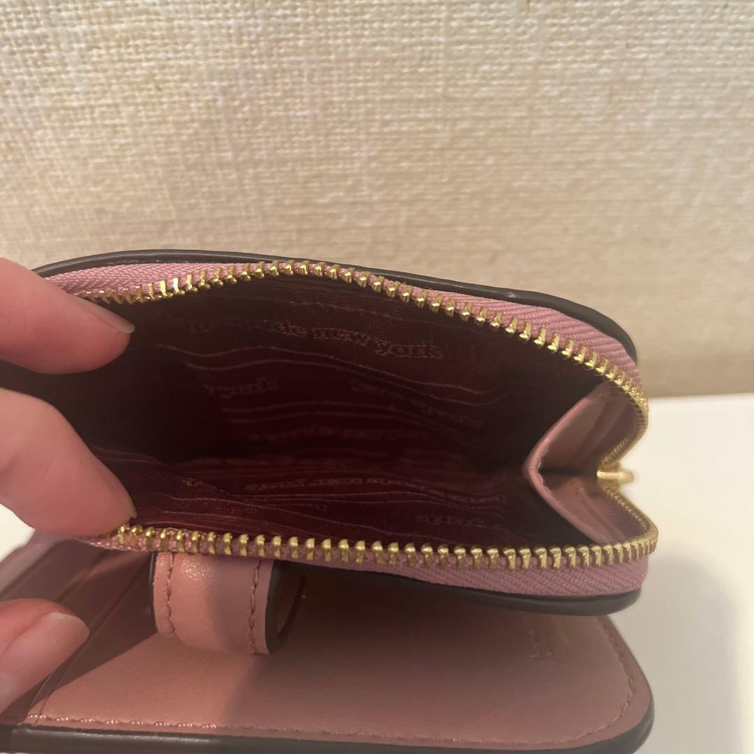 kate spade 二つ折り財布 値下げしました、ご購入よろしくお願いします！