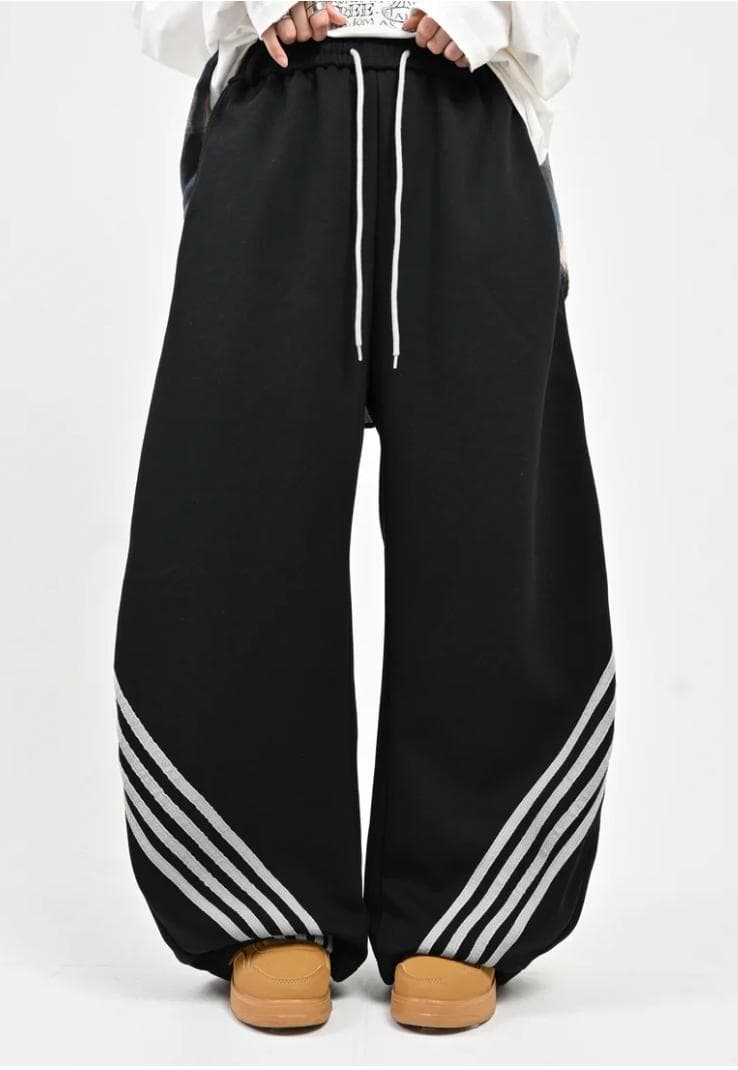 L2095　バルーントラックパンツ　M（black）　地底人ONLINE
