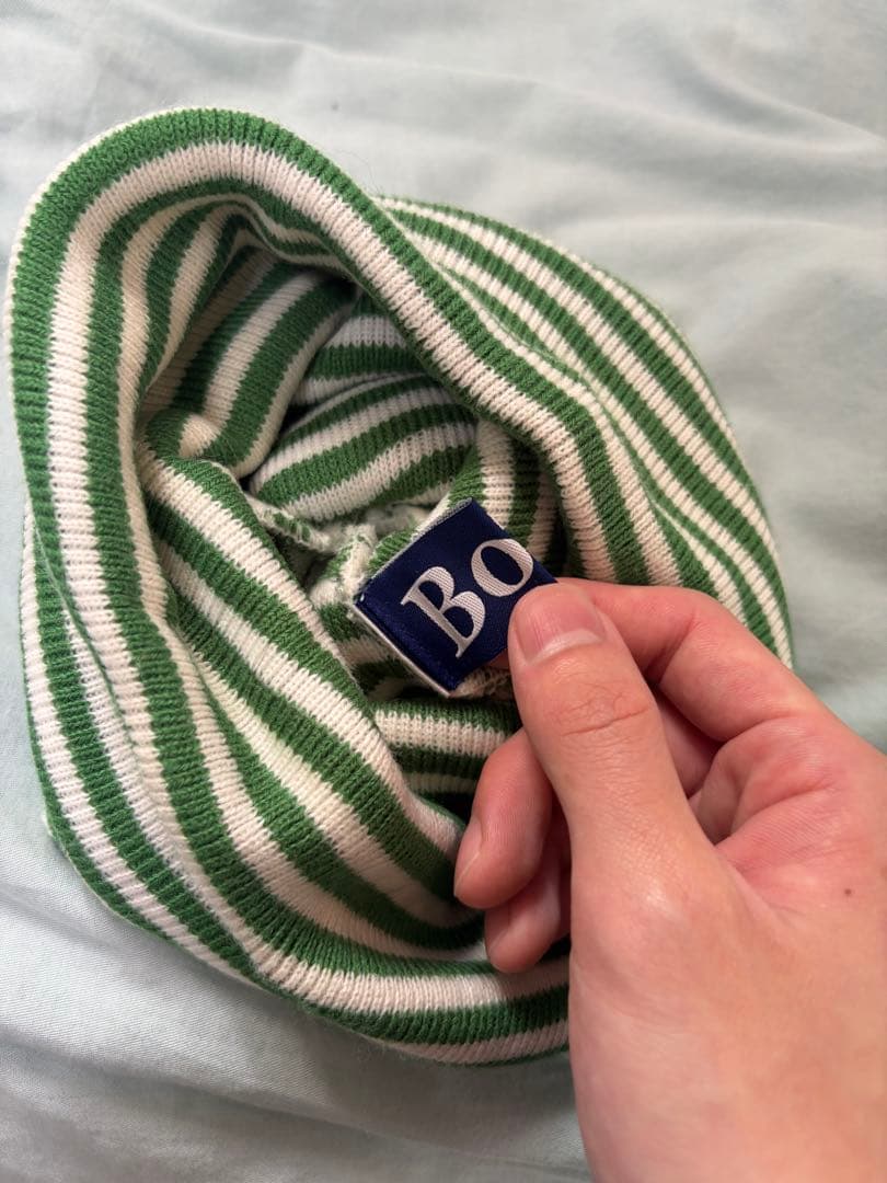 帽子 BOTT Light Logo Stripe Beanie