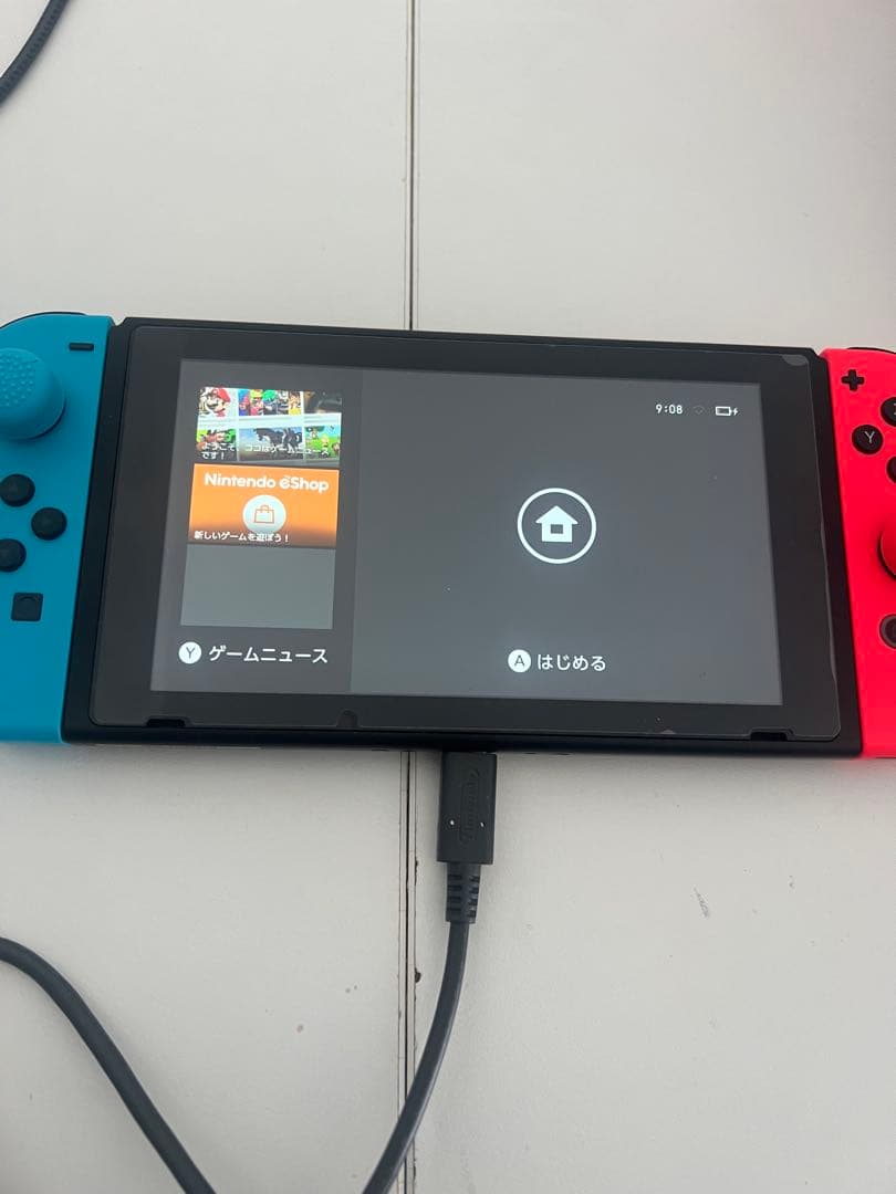 Nintendo Switch ネオンブルー・ネオンレッド 本体　スマブラ
