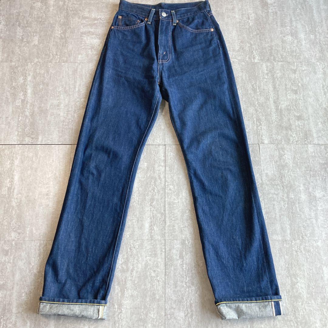 【美品】モンローデニム　Levi's 701 ピンク耳 W26 濃紺