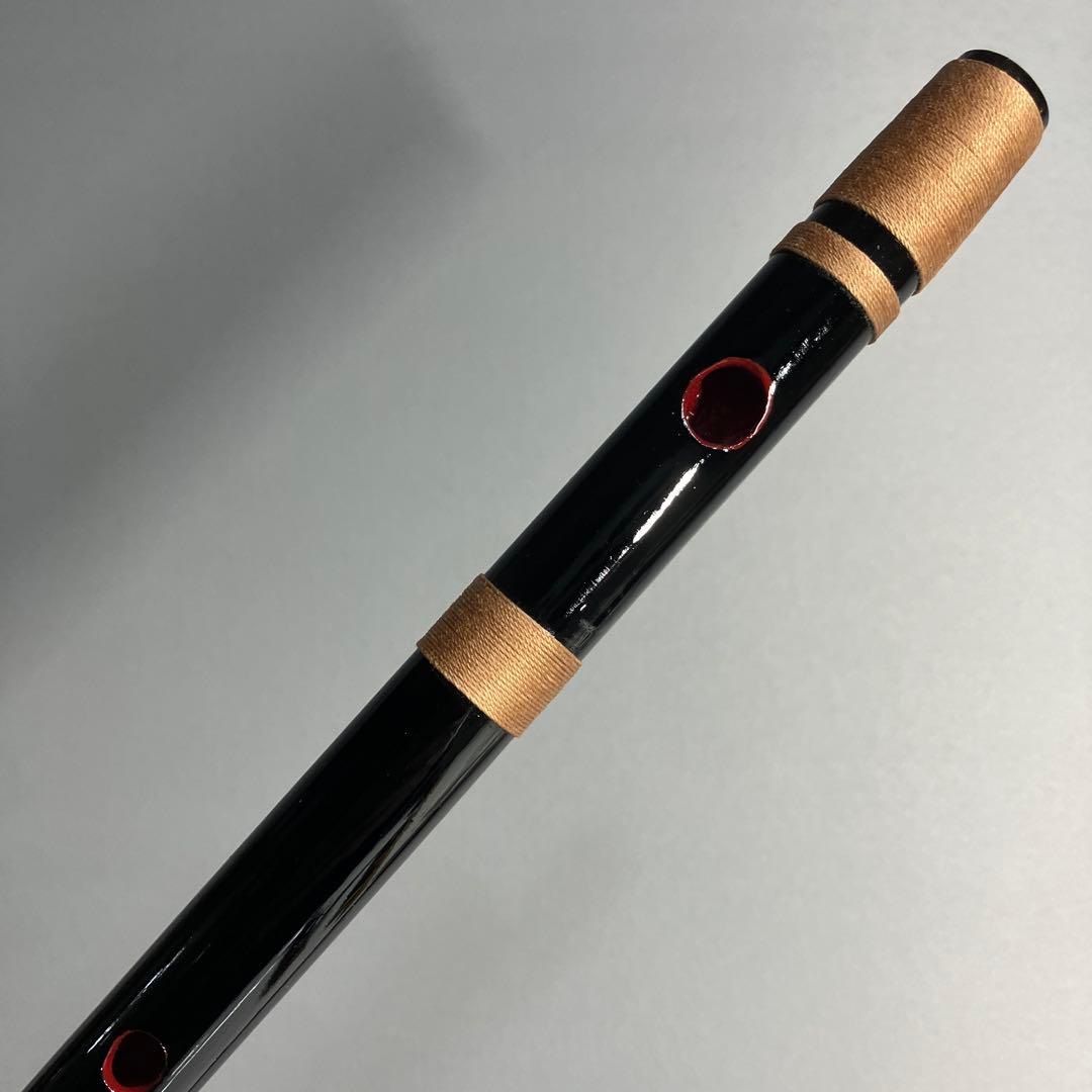 【篠笛八本調子 C管】CMR8-276 唄物　ドレミ調　天地糸巻 西洋音階 竹笛