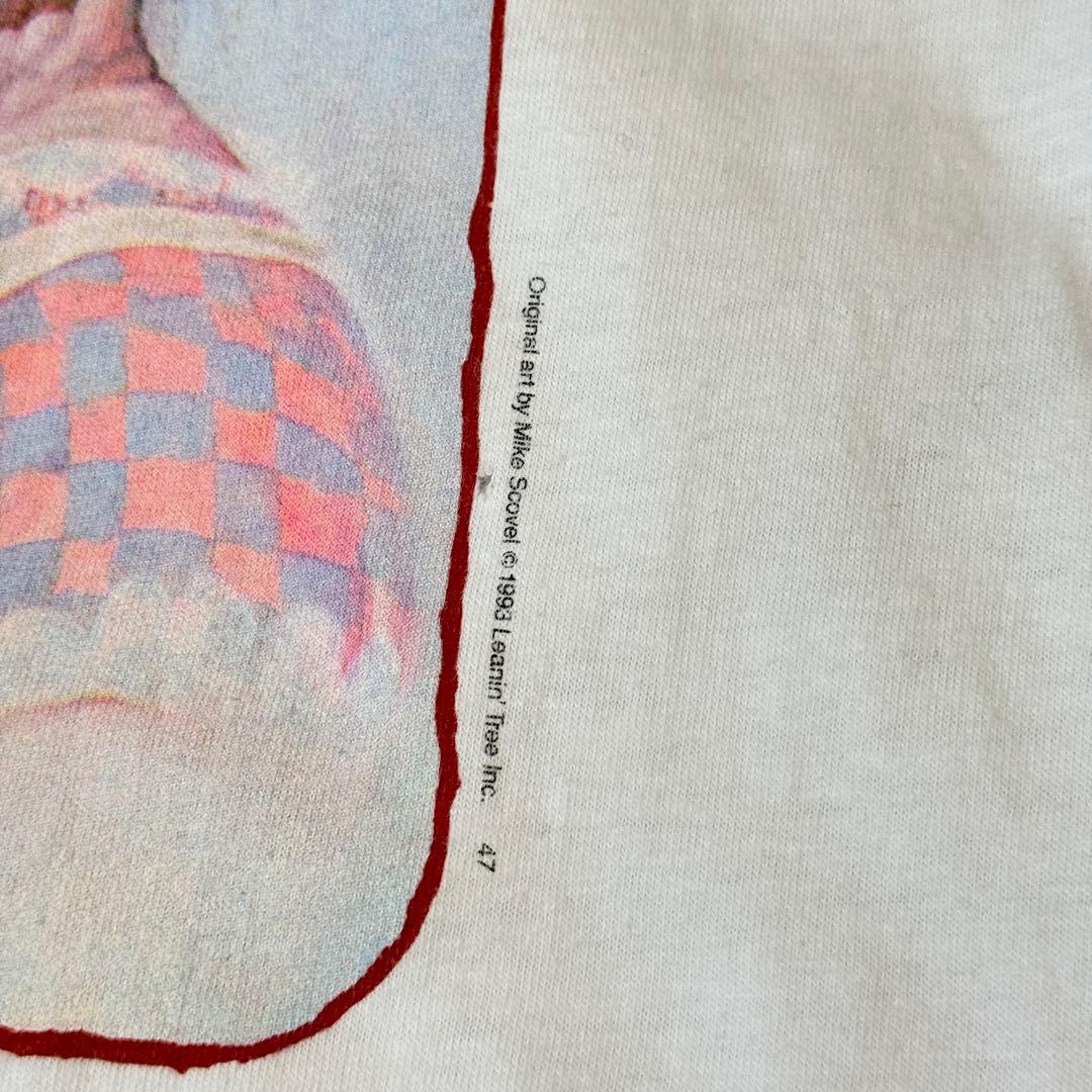 90s USA製 ONEITA アート フォト グラフィック Tシャツ