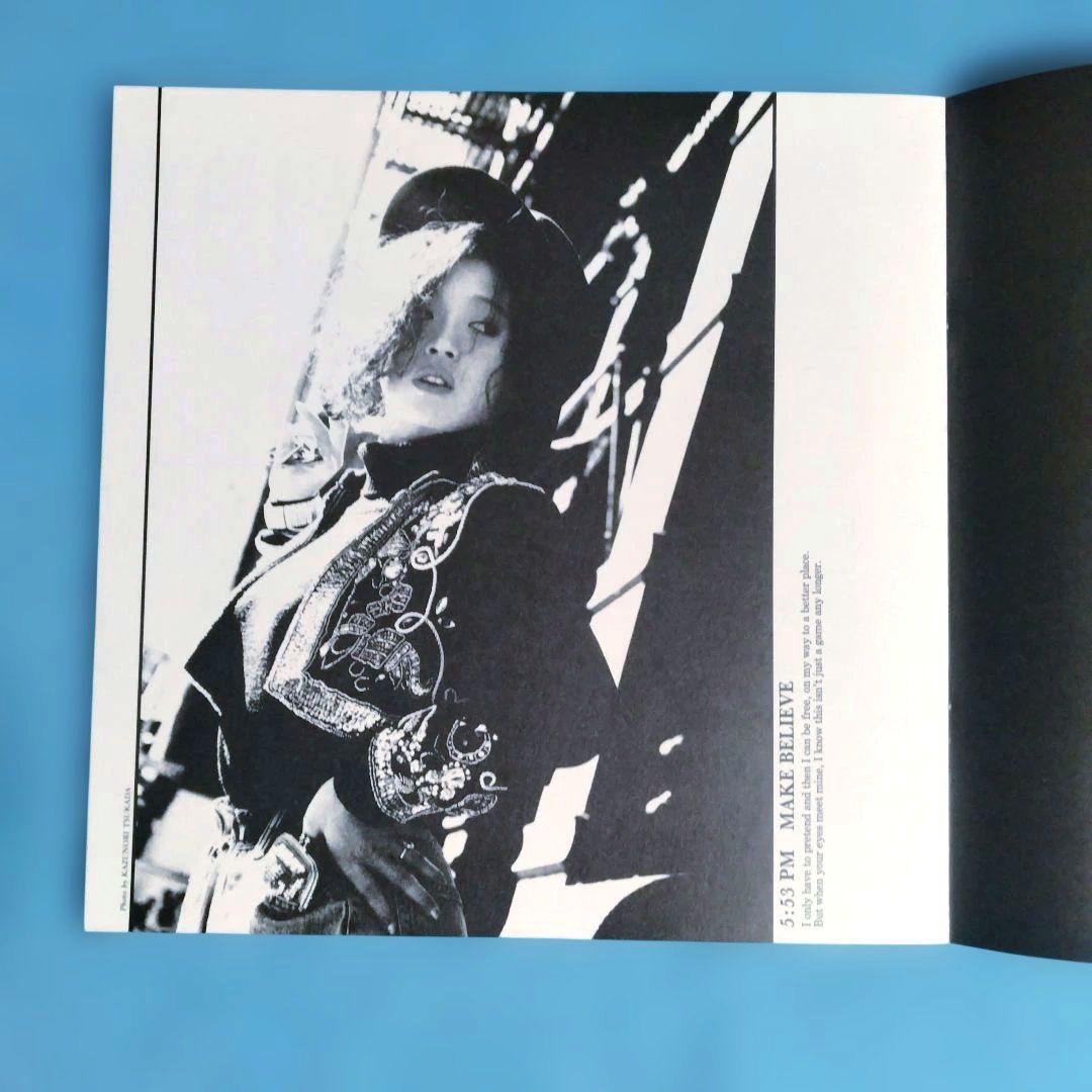 LPレコード　　中森明菜　／　クリムゾン、写真集付