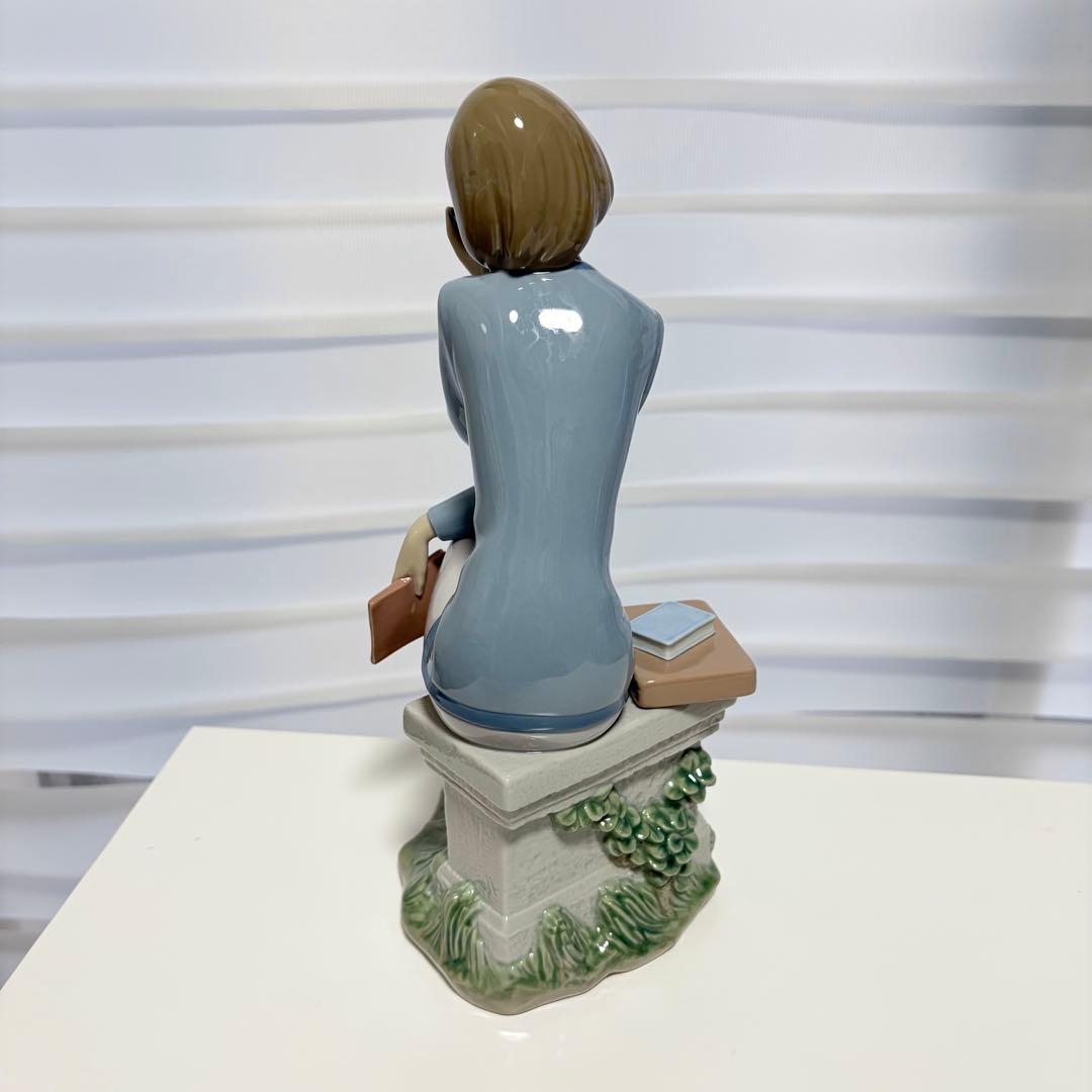 LLADRO リヤドロ 外出先で GO ON ALWAYS #6749 陶器