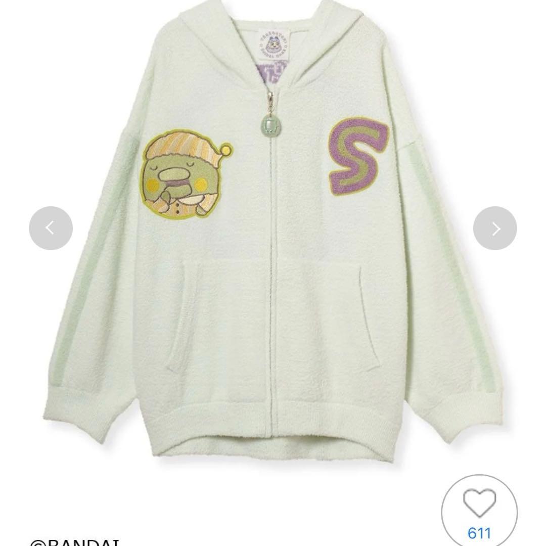snidel  たまごっち　くちぱっち　ニットパーカー