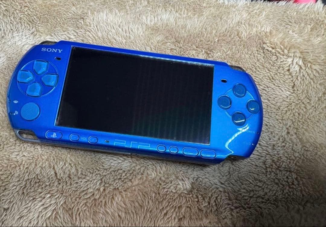 PSP3000ブルー　美品