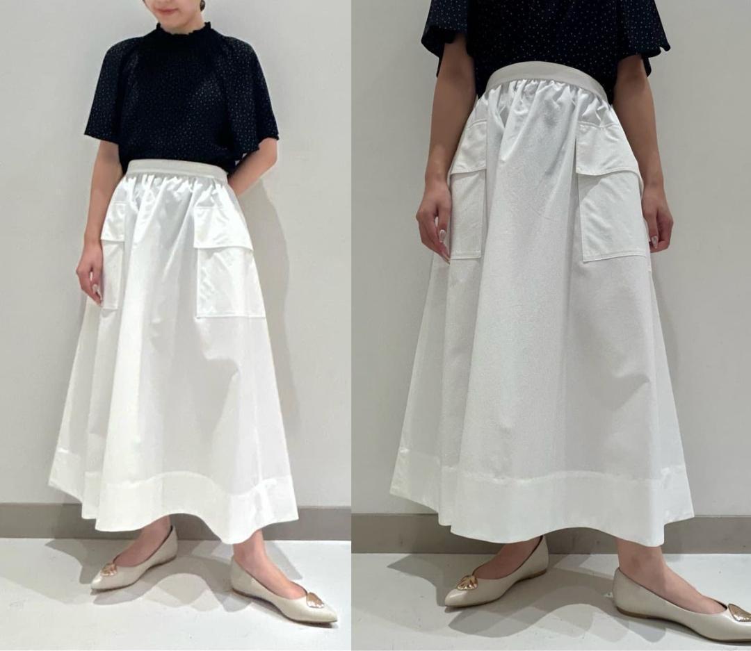 ■専用■美品 ユナイテッドアローズ 2,2万円 2024AW 白のスカート